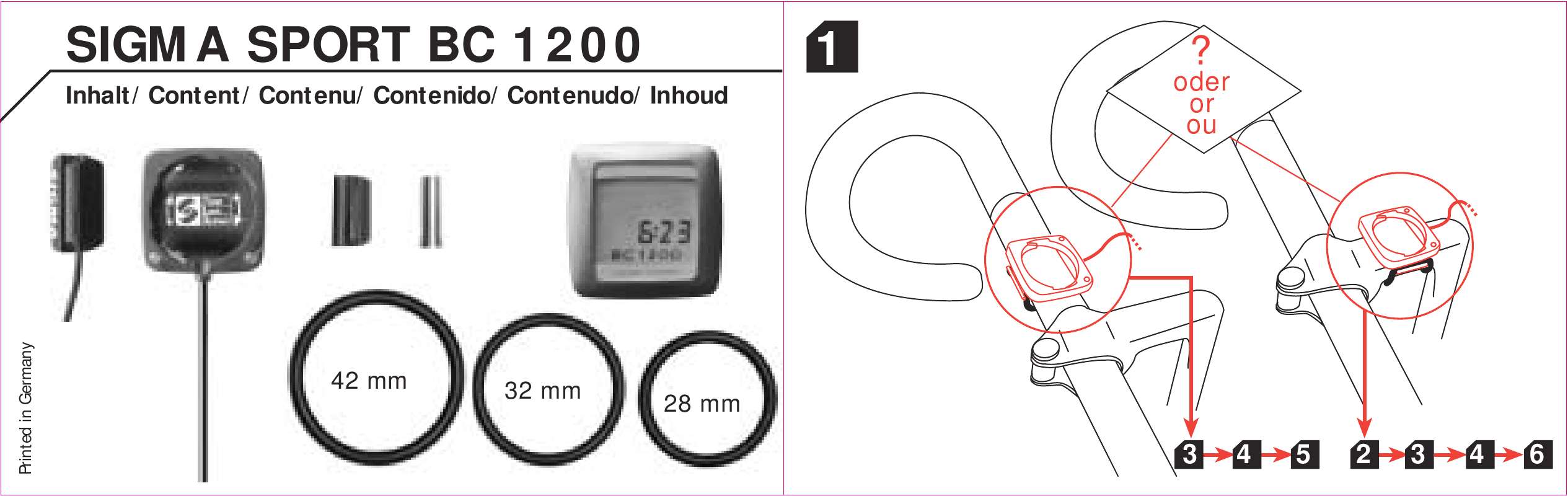 Sigma 1200 Wl Mode D Emploi Francais